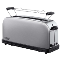 Long slot toaster 1000W stainless steel 21396-56