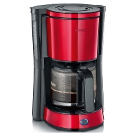 Kaffeeautomat ca.1000W,10 Tassen KA 4817 Fire Red/sw