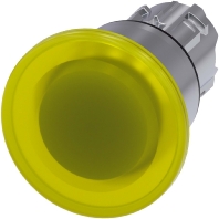 Mushroom-button actuator yellow IP68 3SU1051-1BA30-0AA0
