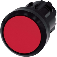 Drucktaster 22mm, rund, rot 3SU1000-0AB20-0AA0