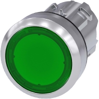Drucktaster 22mm, rund, grn 3SU1051-0AA40-0AA0