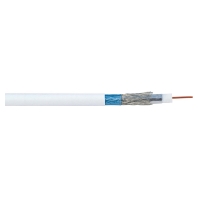 Coaxial cable 75Ohm white MK 96 A 0101 T100