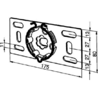 Antriebslager fr LT60 Antriebe 9763602