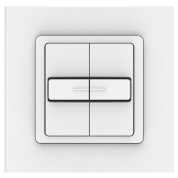 2-pole push button for roller shutter 1800507