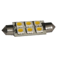 LED-lamp/Multi-LED 10...18V S8.5 white 34018