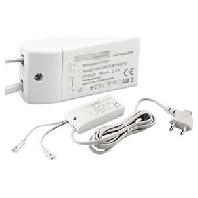 LED Trafo 12V/DC 0-30W 2 female Buchsen 31946