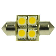 LED-lamp/Multi-LED 10...18V S8.5 white 34694