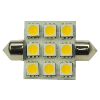 LED-lamp/Multi-LED 10...18V S8.5 white 34697