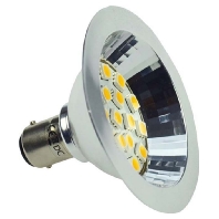 LED-lamp/Multi-LED 10...18V BA15d white 34747