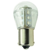 LED-Lampe 25x48mm BA15s 10-30VDC grn 35644