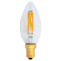 LED-Kerzenlampe Filament E14 220-240VAC2400K 38695