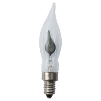 Candle-shaped lamp 3W 240V E10 clear 40943