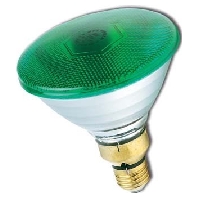 Reflector lamp 80W 230V E27 green 41633