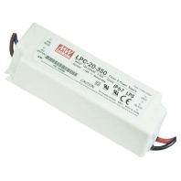 LED-Trafo elektr. geregelt 90-264VAC/9-48VDC 54849