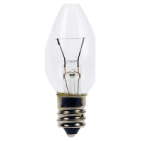 Kerzenlampe 23x53mm E12 12V 3W klar 57232