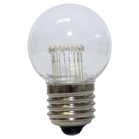 LED-Tropfenlampe 45x70mm E27 230V 2400K klar 57494
