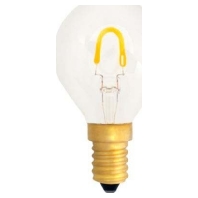 LED-Tropfenlampe 45x70mm E14 230V 2400K klar 57785
