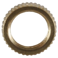 Kordel-Mutter M10 Messing 88049