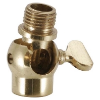 Kippgelenke M10 Messing poliert 88051