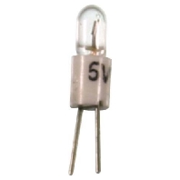 Glhlampe T1 3x9mm BiPin 2,54 18V 26mA 19150