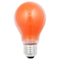 Allgebrauchslampe B60x105 E27 230V 15W orange 40244