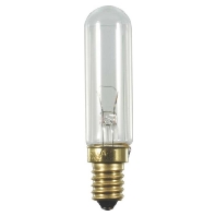 Rhrenlampe 20x85mm E14 130V 15W klar 40424