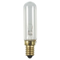 Rhrenlampe 20x85mm E14 80V 15W klar 40420