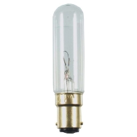 Tubular lamp 25W 260V BA15d clear 41430