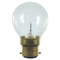 Round lamp 40W 12V B22d clear 43066