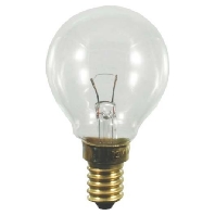 Tropfenlampe 45x75mm E14 240V 60W klar 40360