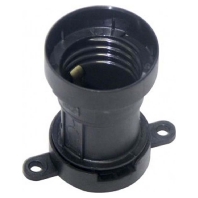 Lichterkettenfassung E14 schwarz 57959