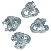 Klemme fr Stahlseil 5mm 58304