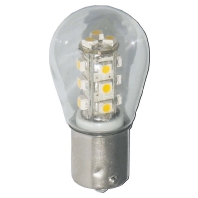 LED-Leuchtmittel 25,4x51mm BA15d 10-30VAC/DC 30129
