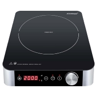 Electro Hob 1-plate IK 55 sw/si