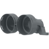 Round air duct 75mm 113,7mm LVS A 2-75
