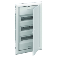 Flush mounted mounted distribution board UK636K