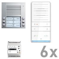 Door station set 6 phones PAAF062/001