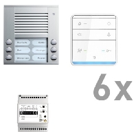 Door station set 6 phones PAAF062/003