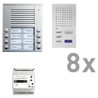 Door station set 8 phones PAAF082/002