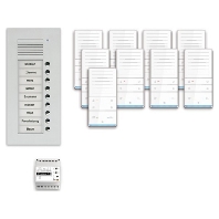 Door station set 9 phones PAUF091/001