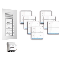 Door station set 7 phones PPUF07-EN/01