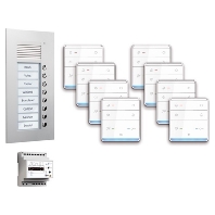 Door station set 8 phones PPUF08-EN/01