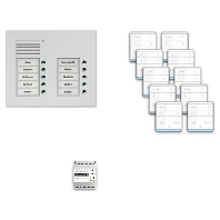 Door station set 10 phones PPUF10/2-EN/01