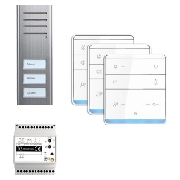 Door station set 3 phones PSX2330-0000