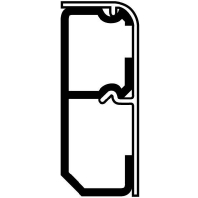 Skirting duct 50x20mm RAL9010 SL 20051 rws