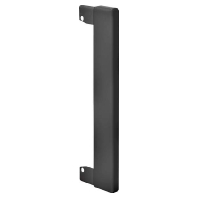 Abschlussstck Stahlblech gsw f.Wand-Blende BR100WK9011