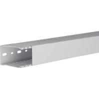 Slotted cable trunking system 73x49mm HNG 75050 lgr