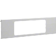 Face plate for device mount wireway L 9123 lgr