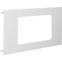 Face plate for device mount wireway L 9172 lgr