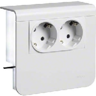 Socket outlet box for skirting duct SL 20055900 rws